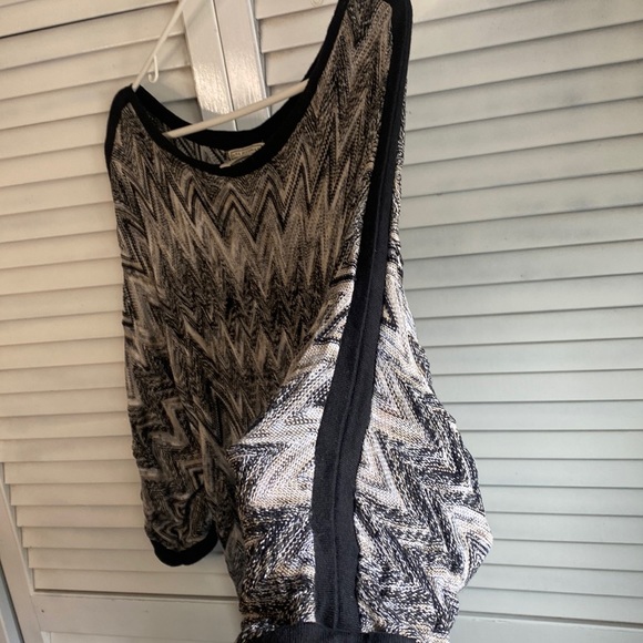 Dana Buchman 3/4 sleeve Chevron Sweater - Picture 5 of 6